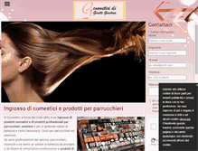 Tablet Screenshot of gcosmetici.it
